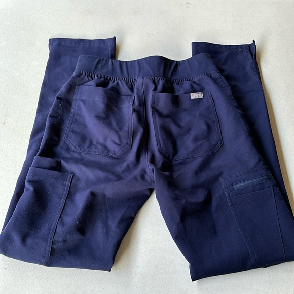 FIGS | Navy Blue Yola Skinny Scrub Bottom XXS - Picture 2 of 11